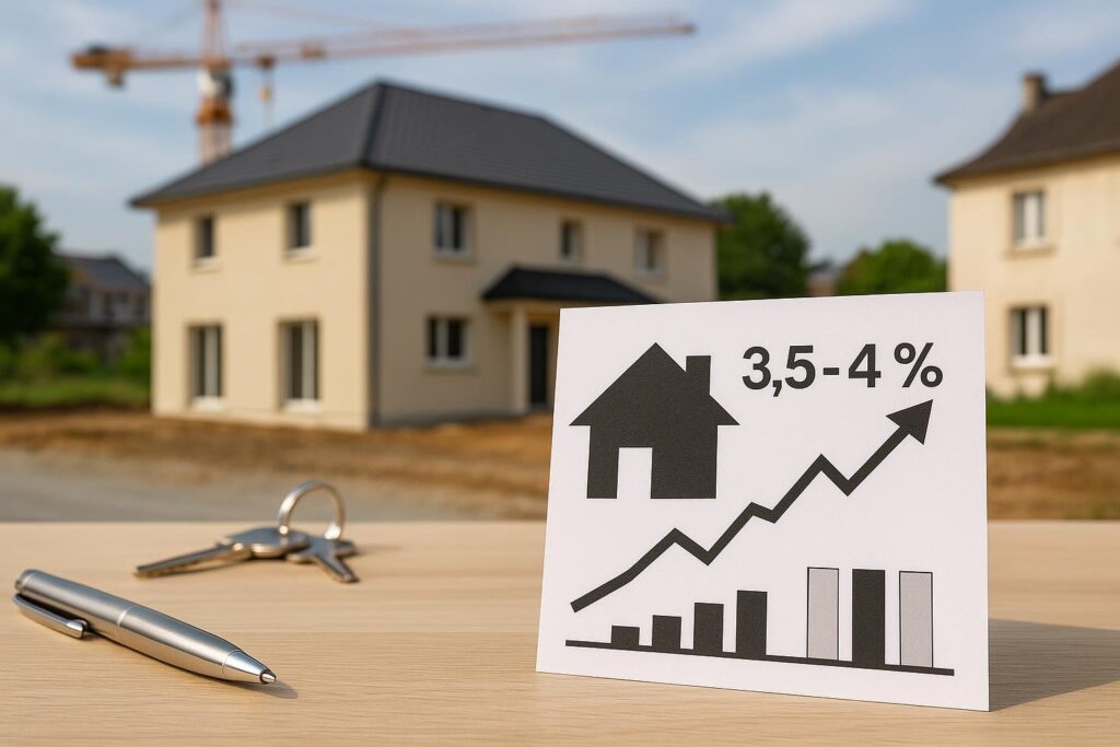 Taux immobiliers : pourquoi un retour vers 3,5 à 4 % d’ici fin 2026 paraît crédible, au regard de l’OAT à 10 ans